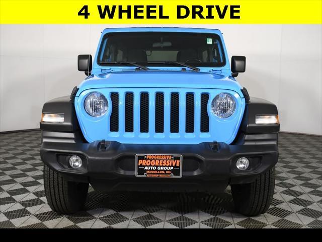 used 2021 Jeep Wrangler Unlimited car, priced at $30,999