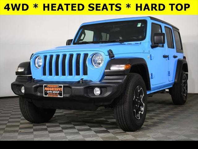 used 2021 Jeep Wrangler Unlimited car, priced at $30,999