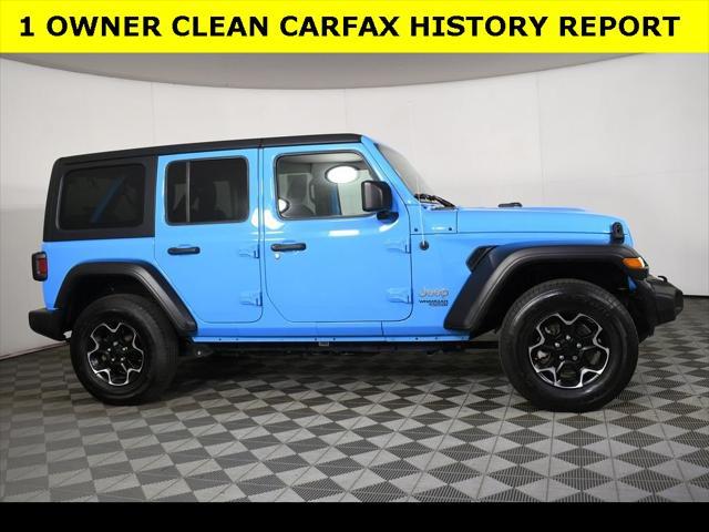 used 2021 Jeep Wrangler Unlimited car, priced at $30,999