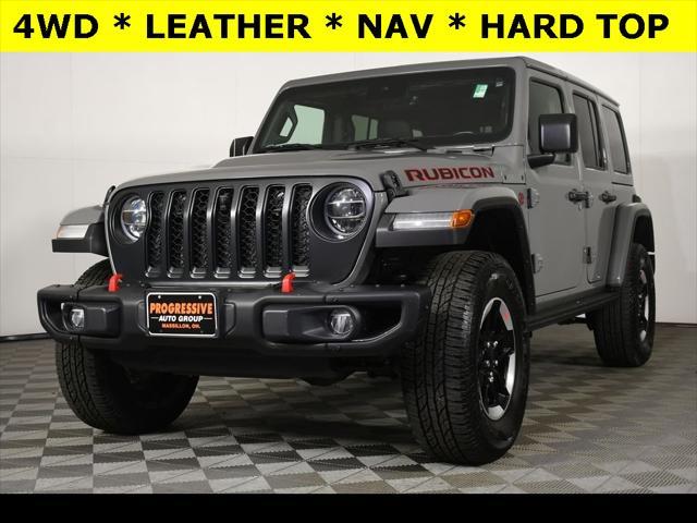 used 2021 Jeep Wrangler Unlimited car, priced at $37,355