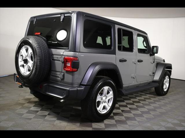 used 2021 Jeep Wrangler Unlimited car, priced at $29,999