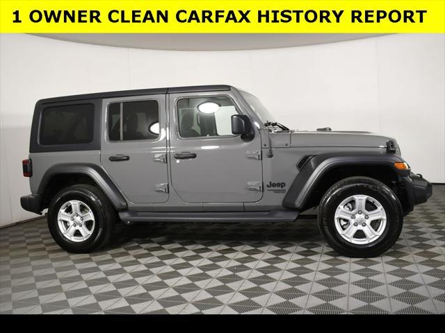 used 2021 Jeep Wrangler Unlimited car, priced at $29,999