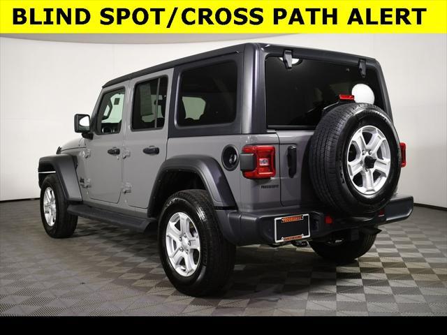 used 2021 Jeep Wrangler Unlimited car, priced at $29,999