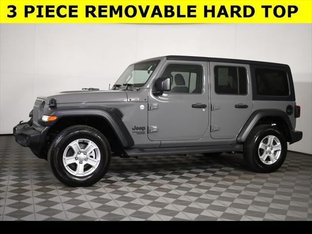 used 2021 Jeep Wrangler Unlimited car, priced at $29,999