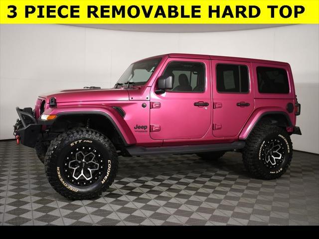 used 2022 Jeep Wrangler Unlimited car, priced at $40,000