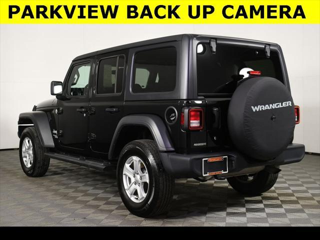 used 2020 Jeep Wrangler Unlimited car, priced at $27,675