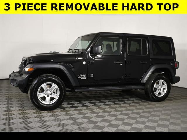 used 2020 Jeep Wrangler Unlimited car, priced at $27,675