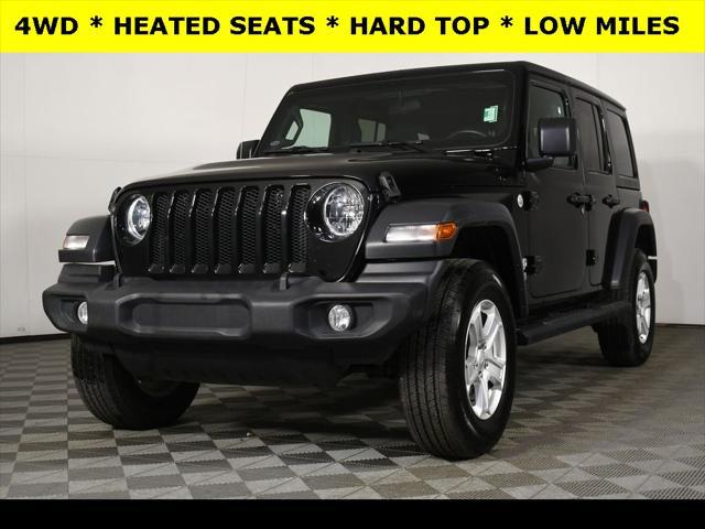 used 2020 Jeep Wrangler Unlimited car, priced at $29,675