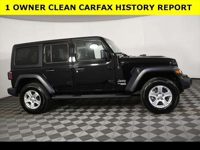 used 2020 Jeep Wrangler Unlimited car, priced at $27,675