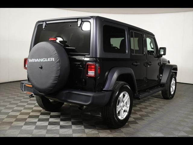 used 2020 Jeep Wrangler Unlimited car, priced at $27,675