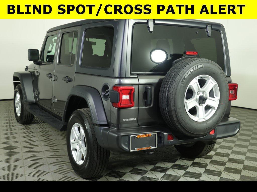 used 2021 Jeep Wrangler Unlimited car, priced at $32,284