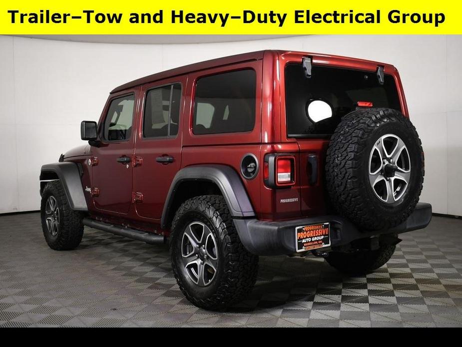 used 2021 Jeep Wrangler Unlimited car, priced at $33,462