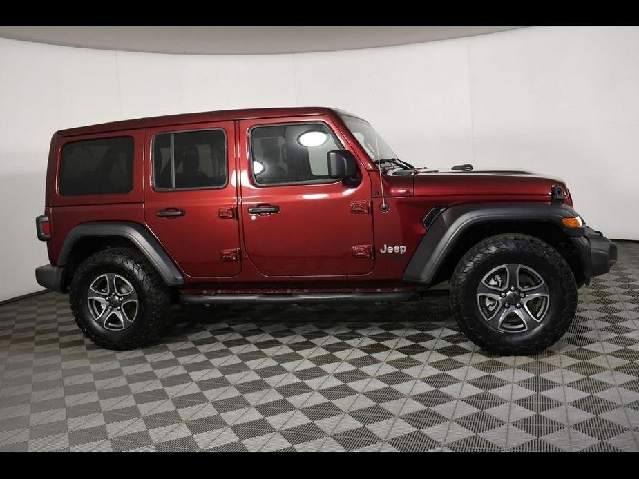 used 2021 Jeep Wrangler Unlimited car, priced at $33,462