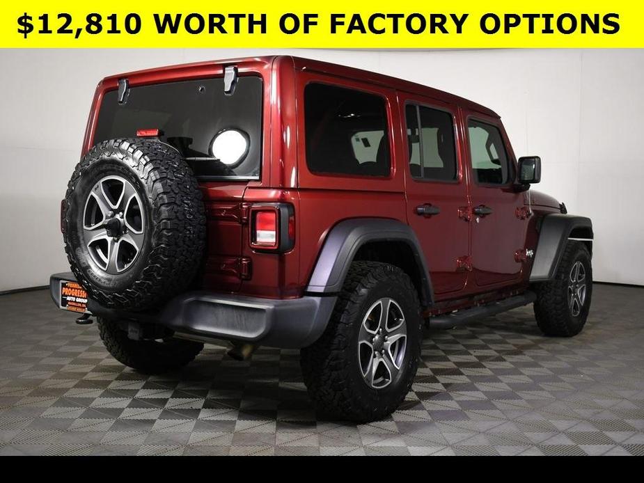 used 2021 Jeep Wrangler Unlimited car, priced at $33,122