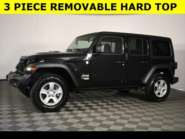 used 2021 Jeep Wrangler Unlimited car, priced at $30,000