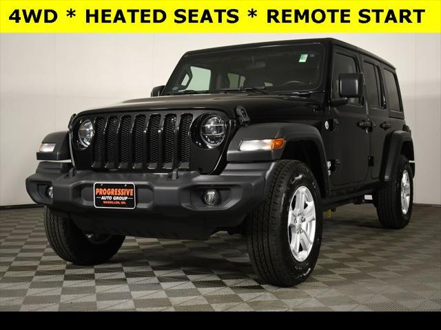 used 2021 Jeep Wrangler Unlimited car, priced at $30,000