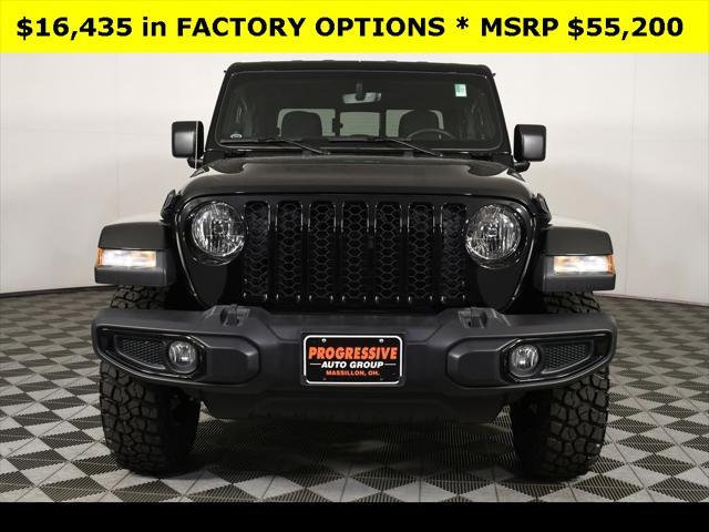 used 2022 Jeep Gladiator car, priced at $36,255