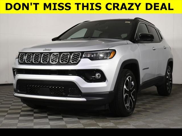 used 2024 Jeep Compass car, priced at $26,999