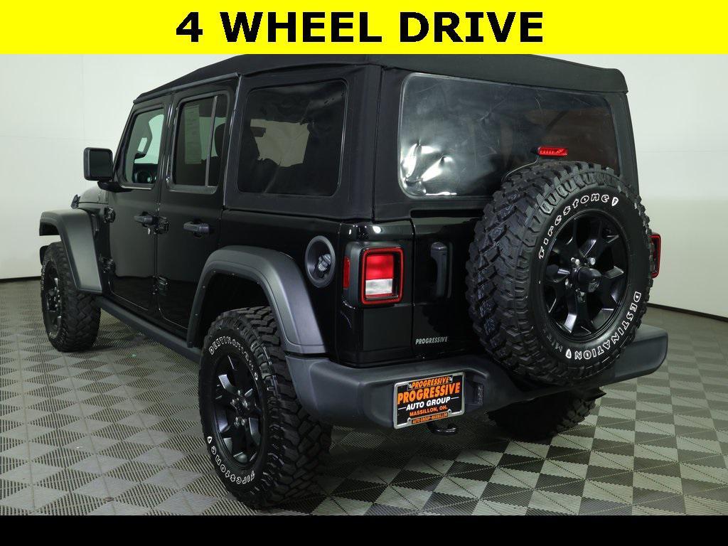 used 2021 Jeep Wrangler car, priced at $30,499