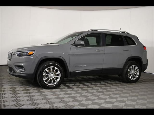 used 2021 Jeep Cherokee car, priced at $22,999