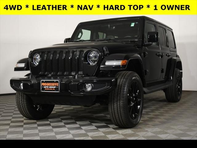 used 2021 Jeep Wrangler Unlimited car, priced at $36,997