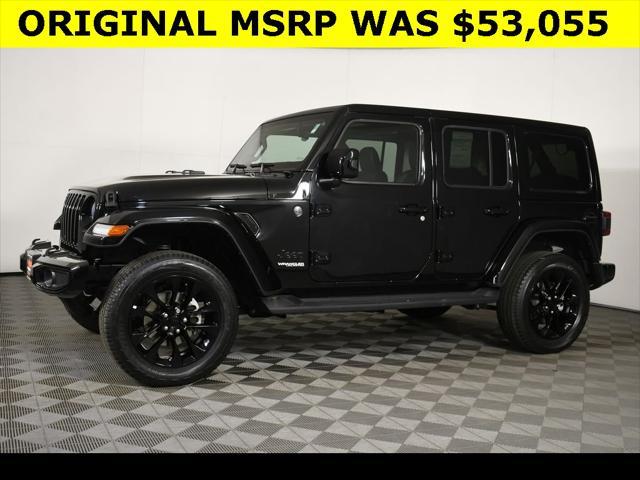 used 2021 Jeep Wrangler Unlimited car, priced at $36,997