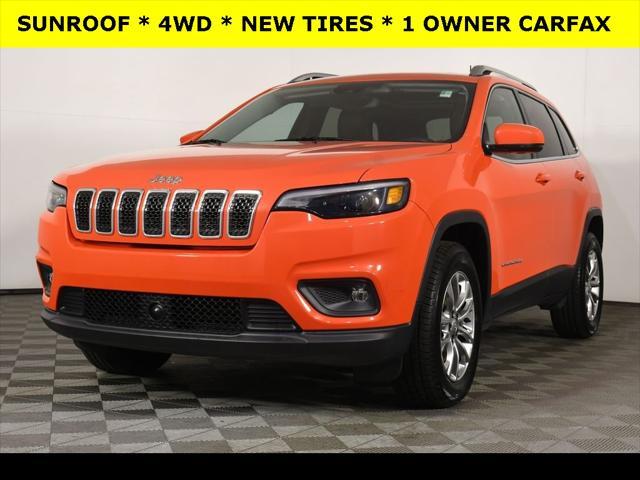 used 2021 Jeep Cherokee car, priced at $21,987