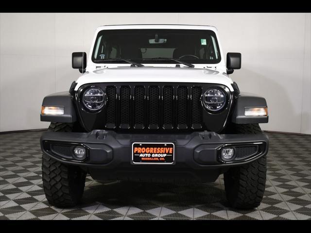 used 2021 Jeep Wrangler car, priced at $32,510