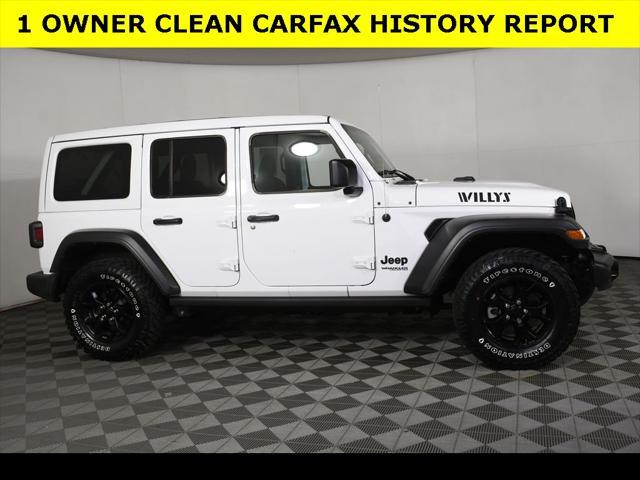 used 2022 Jeep Wrangler car, priced at $34,997