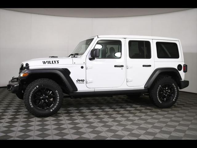 used 2022 Jeep Wrangler car, priced at $34,997