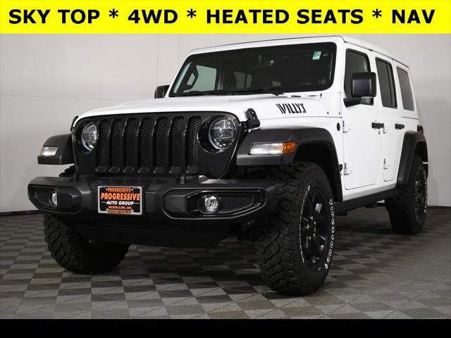 used 2022 Jeep Wrangler car, priced at $34,997