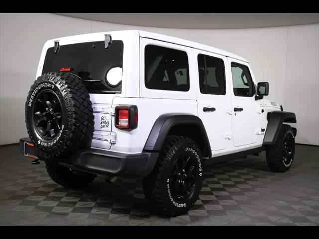 used 2022 Jeep Wrangler car, priced at $34,997