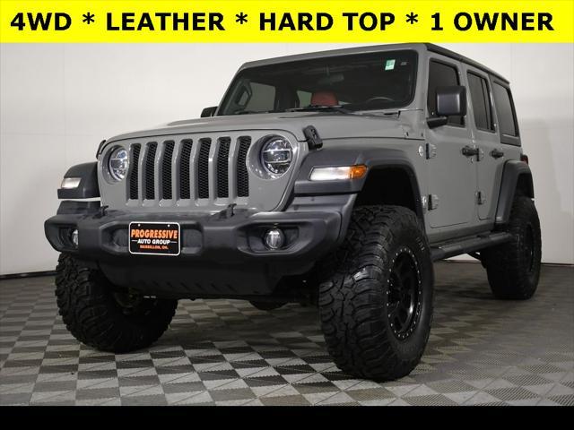 used 2020 Jeep Wrangler Unlimited car, priced at $28,550