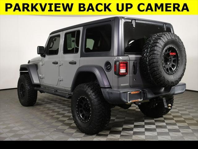 used 2020 Jeep Wrangler Unlimited car, priced at $28,550