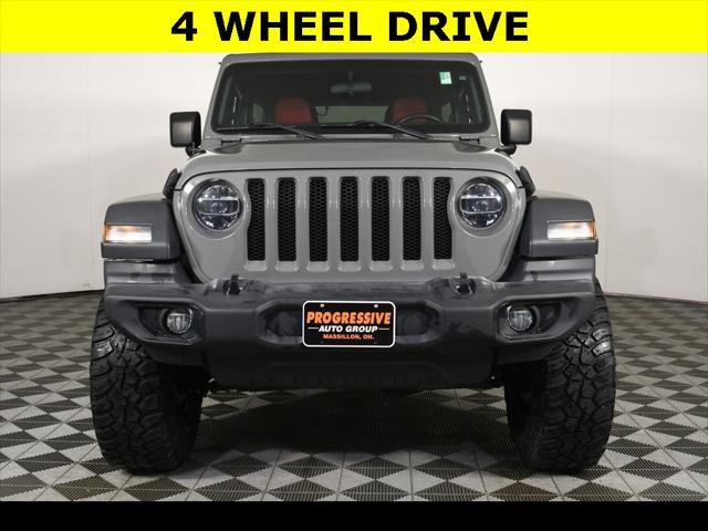 used 2020 Jeep Wrangler Unlimited car, priced at $28,550