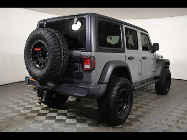 used 2020 Jeep Wrangler Unlimited car, priced at $28,550