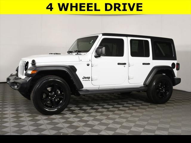 used 2021 Jeep Wrangler Unlimited car, priced at $28,999