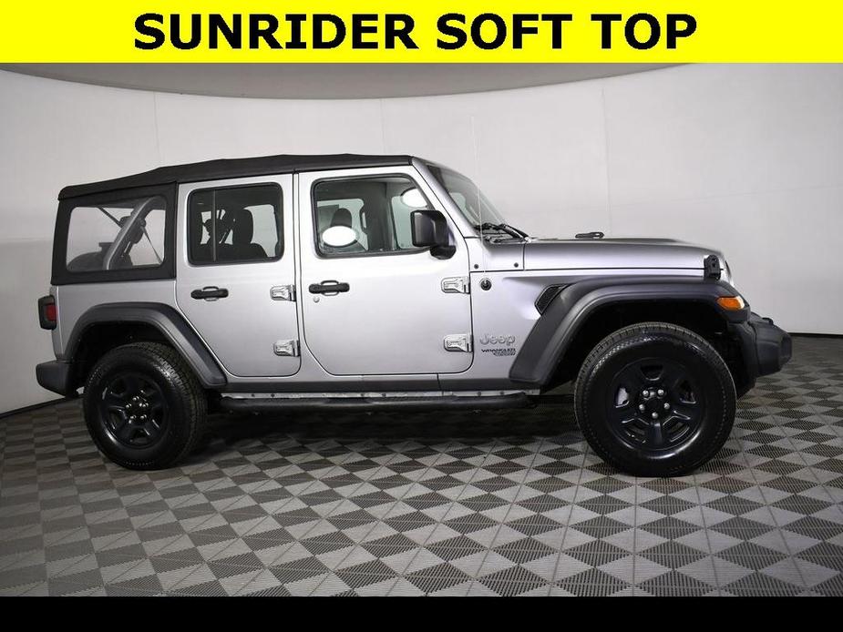used 2018 Jeep Wrangler Unlimited car, priced at $26,852