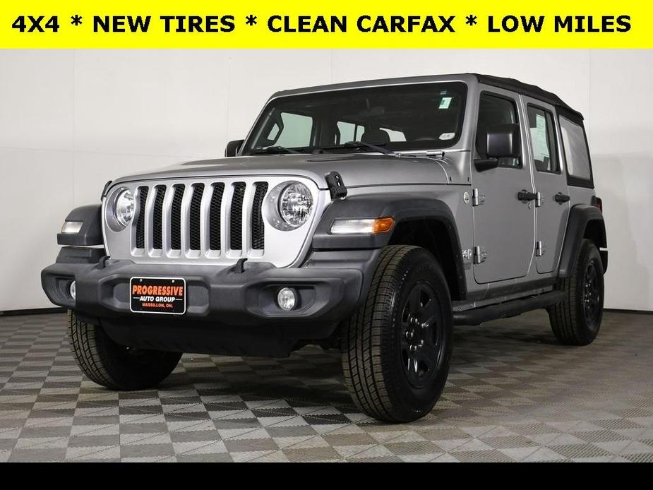 used 2018 Jeep Wrangler Unlimited car, priced at $26,312