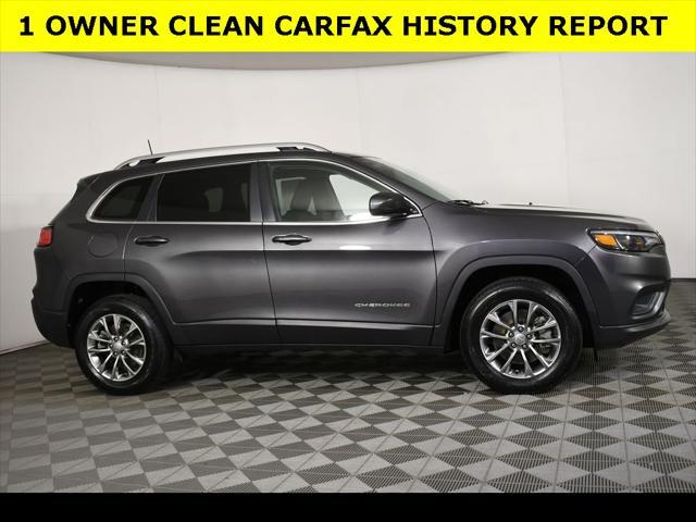 used 2020 Jeep Cherokee car, priced at $20,746