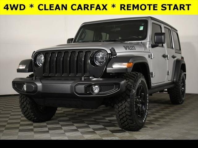 used 2021 Jeep Wrangler car, priced at $31,850