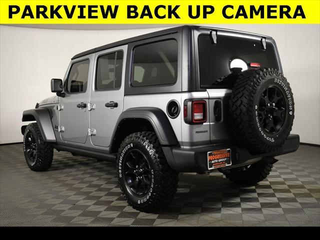 used 2021 Jeep Wrangler car, priced at $31,850