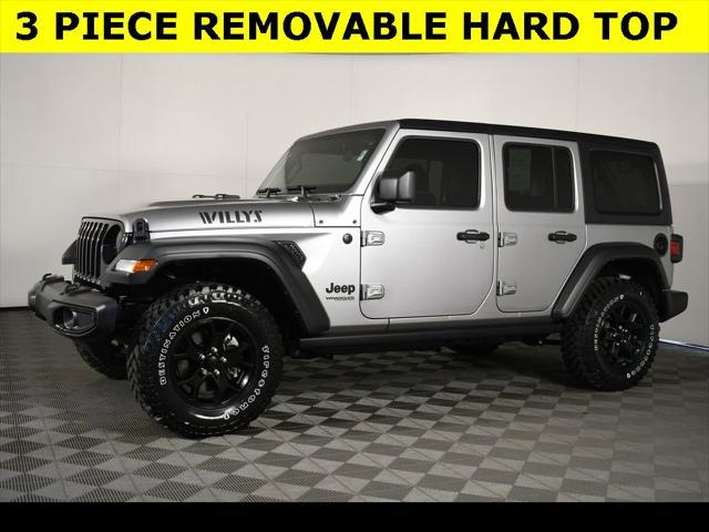 used 2021 Jeep Wrangler car, priced at $31,850