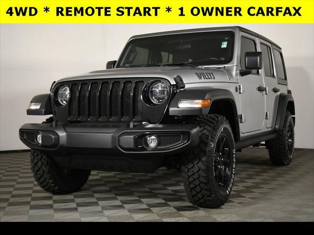 used 2021 Jeep Wrangler car, priced at $29,219