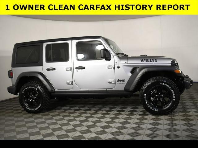 used 2021 Jeep Wrangler car, priced at $31,850