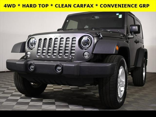 used 2017 Jeep Wrangler car, priced at $18,506