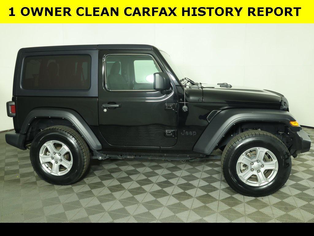 used 2021 Jeep Wrangler car, priced at $28,266