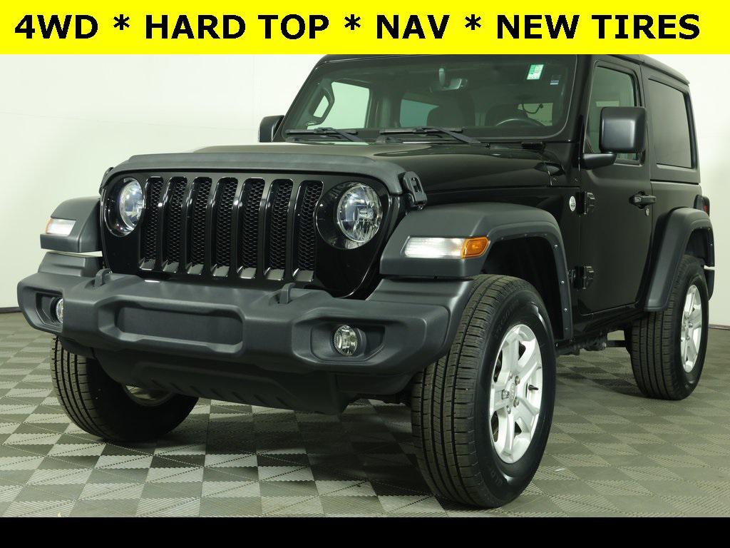 used 2021 Jeep Wrangler car, priced at $29,827