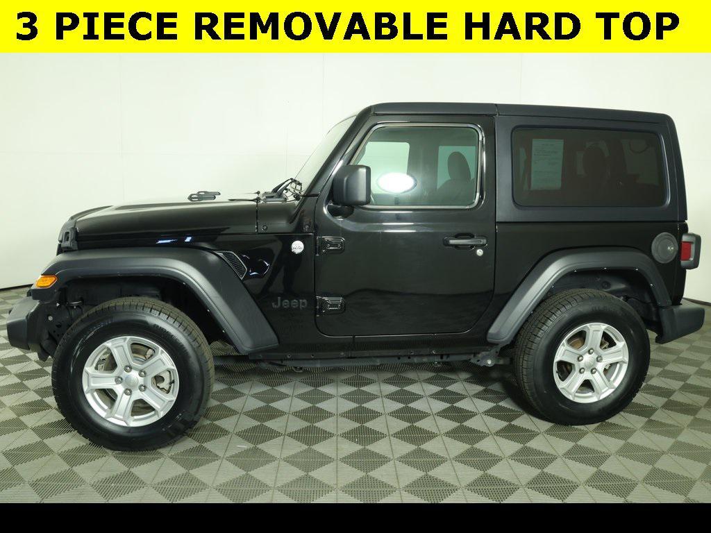 used 2021 Jeep Wrangler car, priced at $28,266