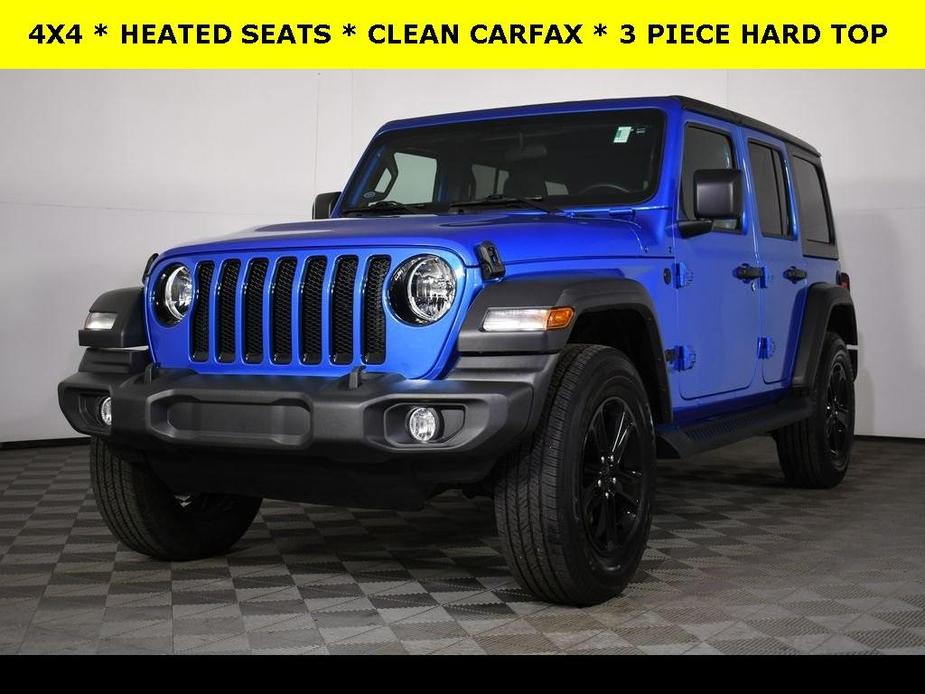 used 2021 Jeep Wrangler Unlimited car, priced at $30,975